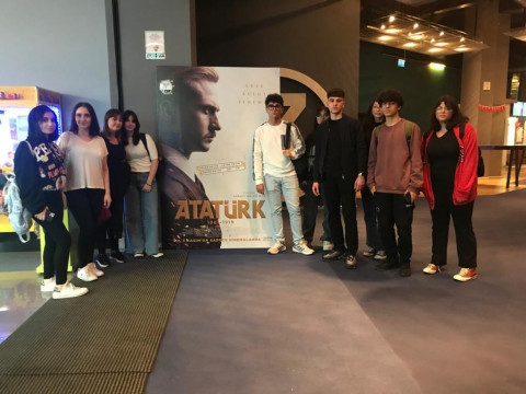 11/U sınıfı 100. Yıl Atatürk Filmi Etkinliği