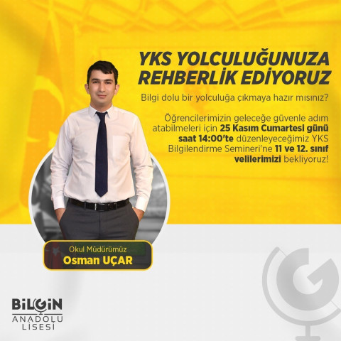 YKS Bilgilendirme Semineri